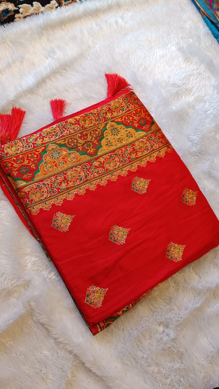 “Rangrekha Banarasi Zari Silk Saree”