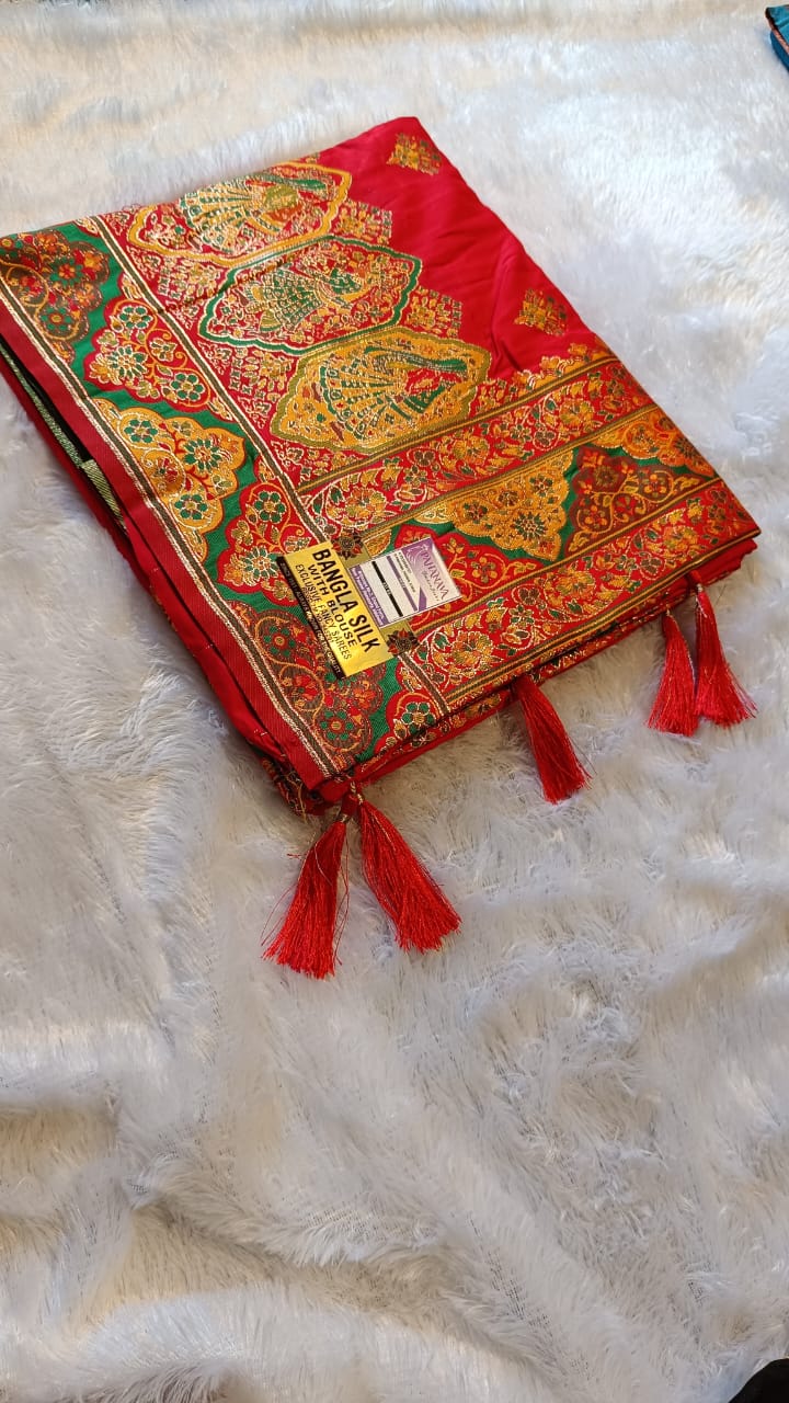 “Rangrekha Banarasi Zari Silk Saree”
