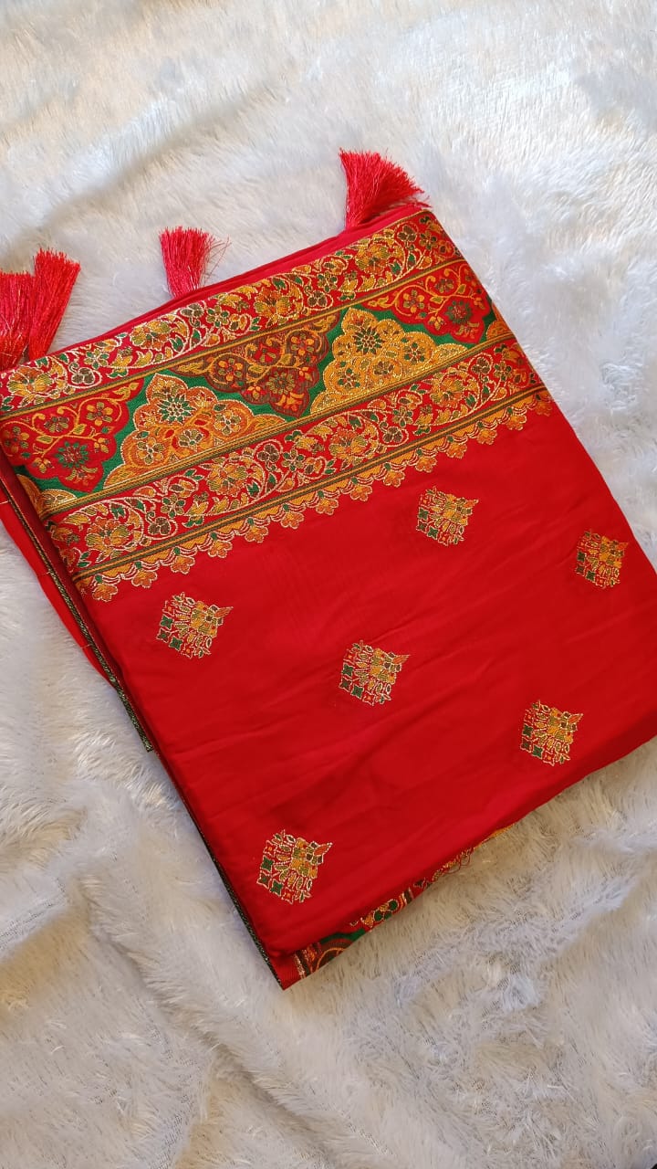 “Rangrekha Banarasi Zari Silk Saree”
